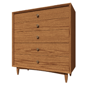 Chest of 5 drawers