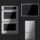 Electrolux Icon - Oven E30 Ew85 Pps, Refrigerator E23 Bc69 Sps and Hob Ew30 Ic60 Ls.