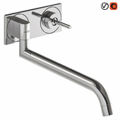 AXOR UNO Single lever kitchen mixer for concealed installation wall-mounted