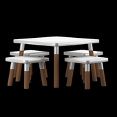 2T TABLE AND CHAIR