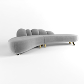 Sofa seat crave 3d model -vray - corona