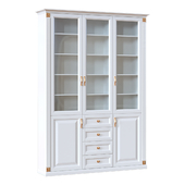 Classic bookcase white