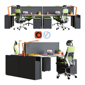 Steelcase - Office Table FrameOne Work Space