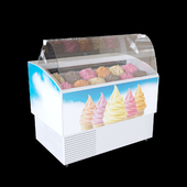 Ice cream refrigerated display case ISETTA