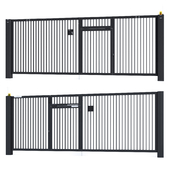 Gates for a residential complex