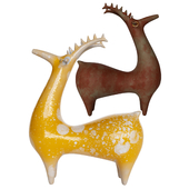 pottery deer 2