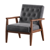 Baxton Studio Sorrento Mid-century chair