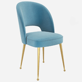 Swell Modern Upholstered Dining Room Chair TOV Furniture