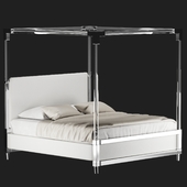 Acrylic Canopy Bed "Rayleigh"
