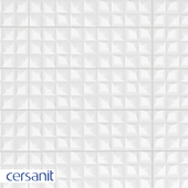 Плитка Cersanit Gradient белый рельеф 19,8x59,8 GRS052
