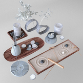 Zen Garden-Decorative Set - 04