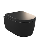 SSWW CT2038 Black wall-hung toilet