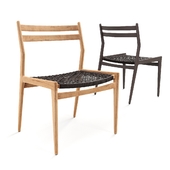 Woven Rope Indoor/Outdoor Dining Chair