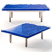 Table Klein Blue by Yves Klein