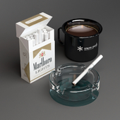 Coffee with a cigarette