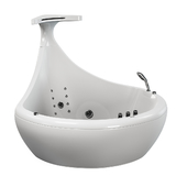 SSWW WHALE acrylic whirlpool bathtub