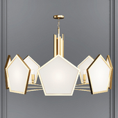 Anke luxury brass chandelier