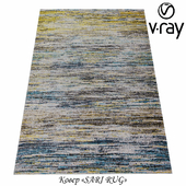 Belgian Carpet Made of Plant Fibers "Sari Rug"