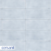 Плитка Cersanit Pudra рельеф, голубой, 20x44 PDG042D