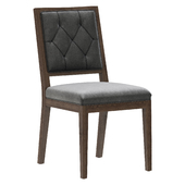 Restoration Hardware French Contemporary Tufted Square Chair