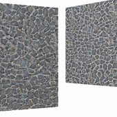 Cobblestone Wall Rock 8K High Resolution Tileable Textures Corona & Vray