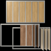 Раздвижные деревянные перегородки /  Wood Sliding Partition Walls