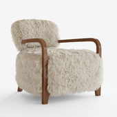 YETI SHEEPSKIN ARMCHAIR