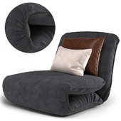 Velvet Lounge Armchair