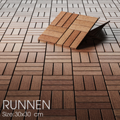 RUNNEN.Floor decking, outdoor