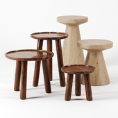 Side tables set by exteta