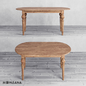 OM Oval table Residental (for 6 persons) Moonzana