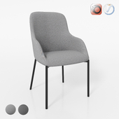 Chair Futura Gray & Black