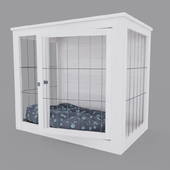 Home enclosure for the dog