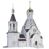 Church of St. Nicholas the Wonderworker in Mytishchi, Moscow region, pos. friendship