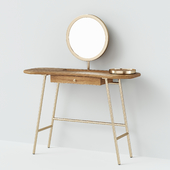 Rhea Dressing Table With Mirror