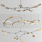 Lohja Drop Disc Chandelier - 3 type