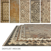 (OM) Carpets DOVLET HOUSE 5 pieces (part 534)