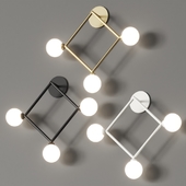 Square Wall Lamp by Atelier Areti