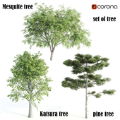 set of tree 013 corona