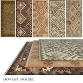 (OM) Carpets DOVLET HOUSE 5 pieces (part 544)