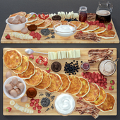 Pancake Board Decoration Set