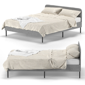 Двуспальная кровать СЛАТТУМ - Slattum Double Bed IKEA