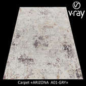 Belgian Synthetic Carpet "Arizona" A01-Gry