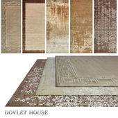 (OM) Carpets DOVLET HOUSE 5 pieces (part 562)