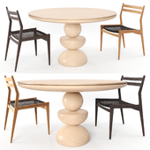 Dining Set 2- By woven Rope