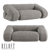 Pull-out sofa with removable canvas cover