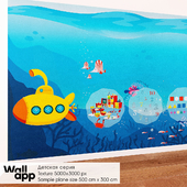 ОМ Декоративное покрытие(детские обои) WallApp BestBaby #002