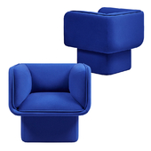 Chunky, Block-Like Armchair by MUT Design