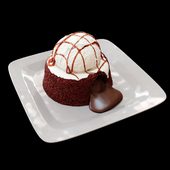 Chocolate Lava Cake with Icecream