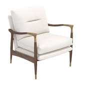 Theodore Arm Chair Natural Linen soho home